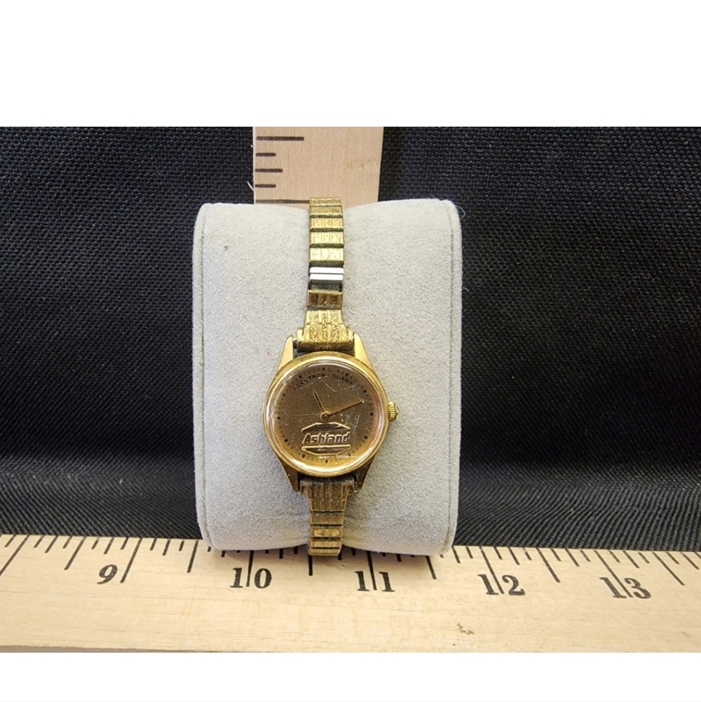 Vintage Advertising Watch Ashland Gas Station Giveaway Watch Parts/Repair Only